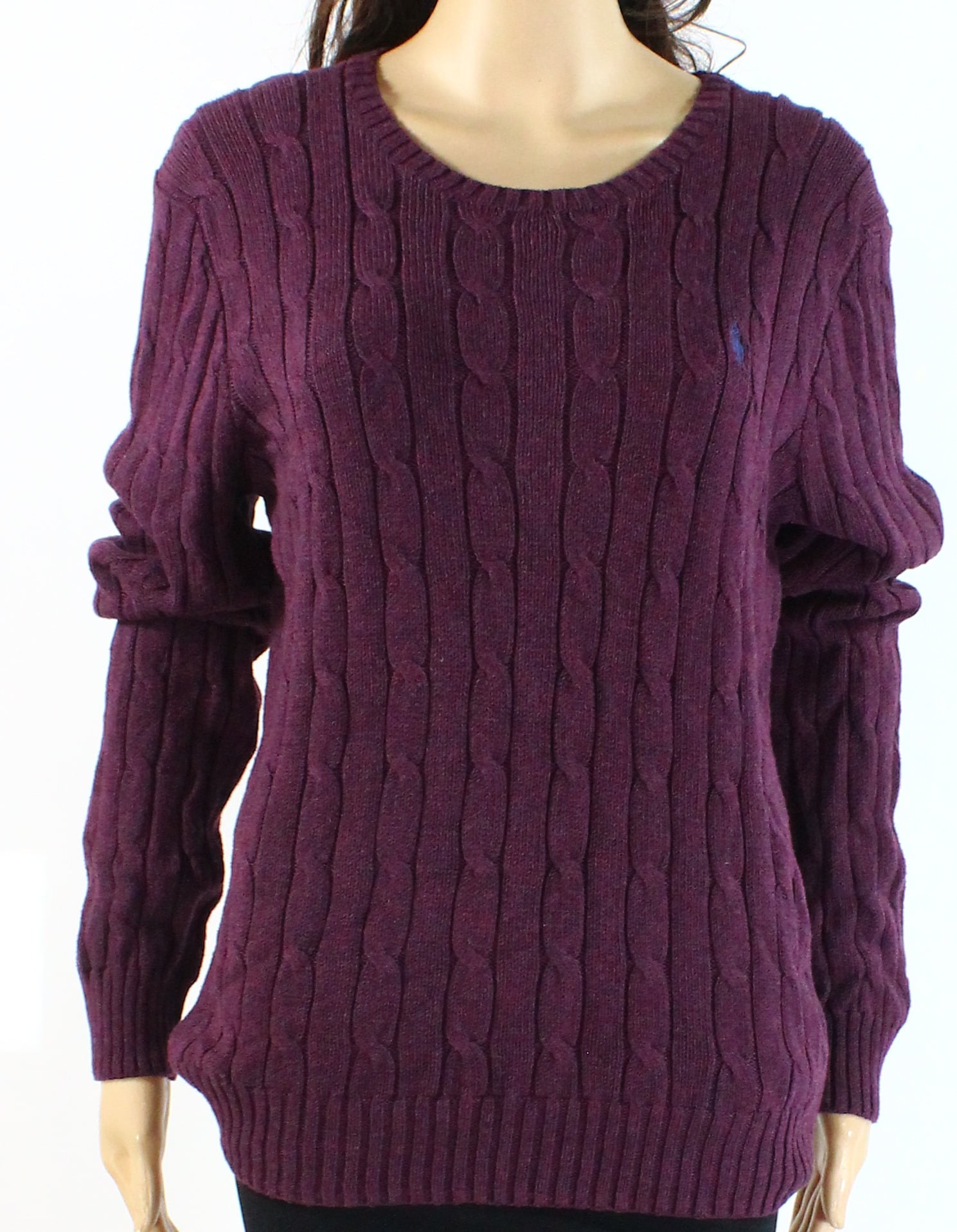 ralph lauren cotton knit sweater