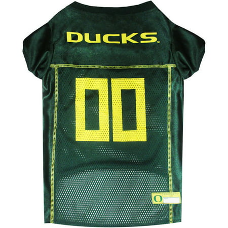 Pets First College Oregon Ducks Collegiate Dog Jersey, Available in Various Sizes