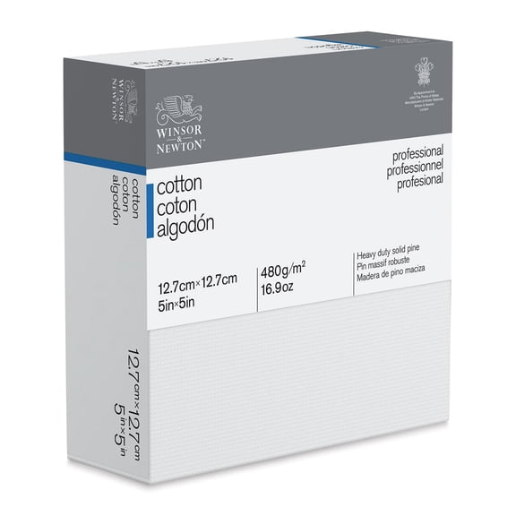 Winsor & Newton Professional Cotton Canvas - 5" x 5", Deep Edge