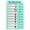 Green1, variant on Self-discipline Habit Tracker,Lightweight Plastic Daily Checklist Planner,Practical Schedule Checking Tool For Daily Goal Plan Management Household Office Supplies