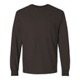 thumbnail image 4 of Gildan Ultra Cotton Long Sleeve T-Shirt for Men, Arts & Crafts, Comfortable 100% Cotton Tee, Dark Chocolate, XL, 4 of 5