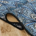 thumbnail image 7 of Superior Boho Floral Indoor Outdoor Area Rug, 2' x 3', Blue, 7 of 7