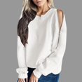 thumbnail image 2 of Women Blouses Womens Oversized Hoodie Yoga Hoodie Long Athletic Jacket Petite Zip Sweaters Knit Pullovers for Women Teen Hoodies Sweat Shirts Teenager Girls Quarter Zip Thumb Holes Womens White XL, 2 of 7
