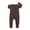 1-Brown, variant on Otqutp Girls Warm Overcoats Windproof Baby Girls Boys Warm Soft Romper Jumpsuit 0 24 Months Baby Solid Color Rompers Winter Outfits(Yellow,3-6 Months)