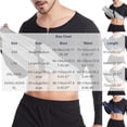 thumbnail image 7 of WMTBSRSW Sauna Suit for Men Long Sleeve Sauna Shirt Zipper Sweat Tops for Gym Workout Fitness Exercise Blue Small, 7 of 7