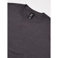 thumbnail image 3 of Hanes Mens Beefy T-Shirt 2-Pack, XL, Charcoal Heather, 3 of 4