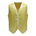 thumbnail image 3 of Ticikt Sequin Vest for Kids - Silver Shiny Dance Vest for Boys - Party for Girls and Boys, 3 of 4