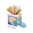 thumbnail image 3 of 16-Piece Baby Tissue Box Toy for Sensory Development, Soft Cloth Early Learning Activity Set, Montessori Educational Pull Game for Infants Toddlers, 3 of 6