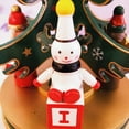 thumbnail image 4 of Bangcool Table Christmas Tree Snowman Bell Wood Fake Mini Xmas Tree Desktop Ornament, 4 of 10