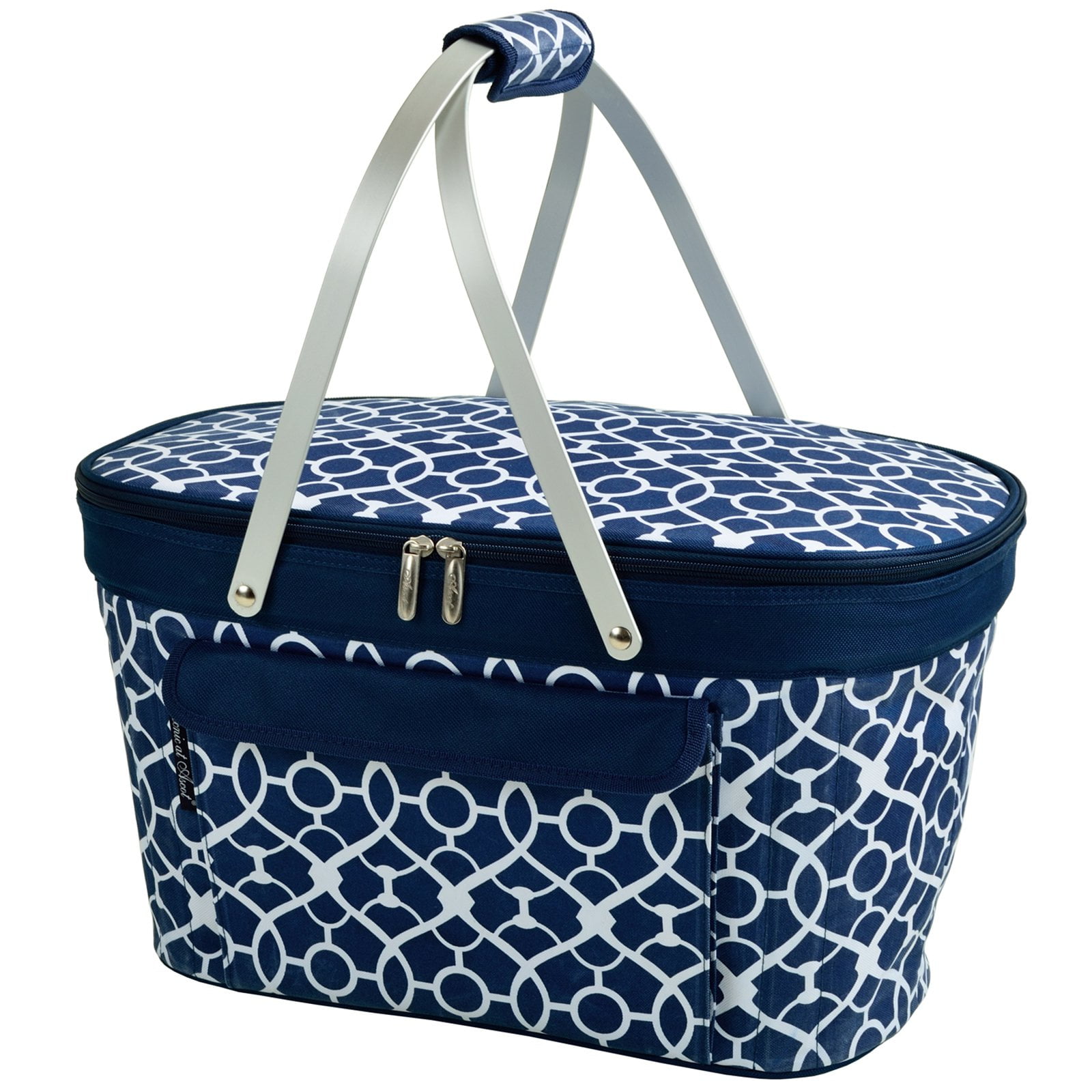 Picnic at Ascot Collapsible Insulated Picnic Basket
