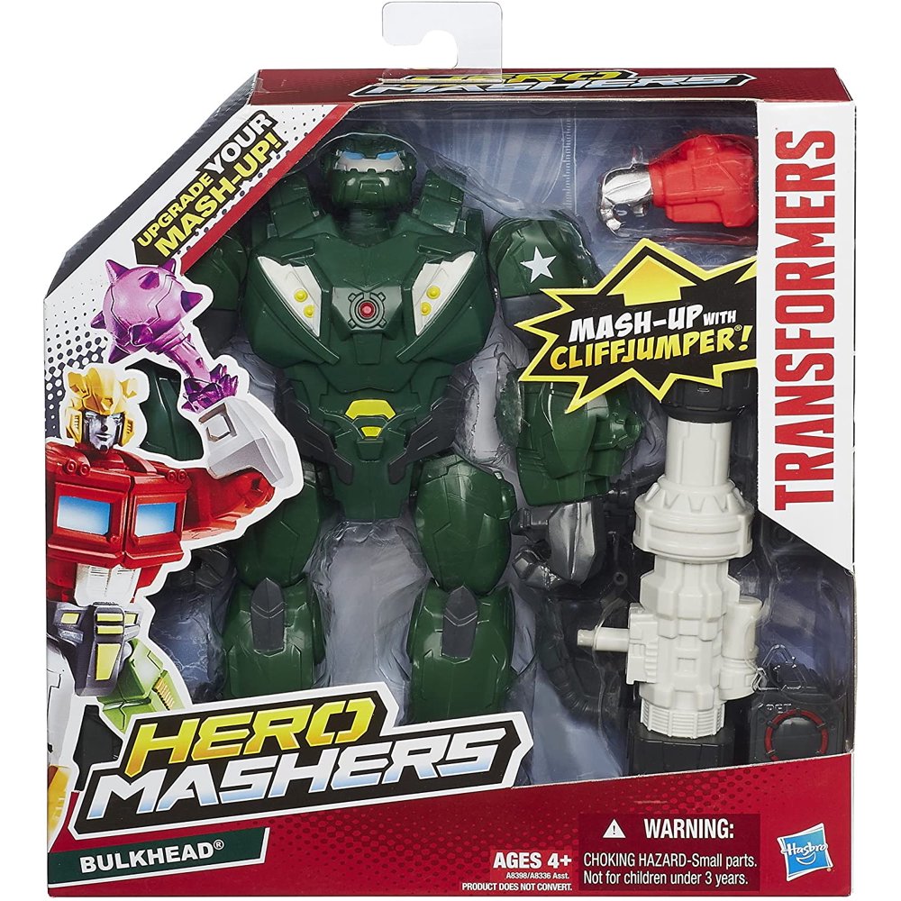 Transformers Hero Mashers Bulkhead Figure - Walmart.com - Walmart.com