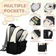 thumbnail image 4 of DAKIMOE Kids Backpack, Large Capacity School Bookbag for 15.6 Inch Laptop, Water-Resistant Cute Girl Backpacks for Teen adults, Lightweight Travel Daypack for Middle School College, 4 of 9