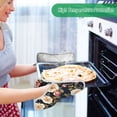thumbnail image 7 of Two Pieces Of Square Heat Insulation Pad Oven Mitts 7x9.8 Inch Oven Microwave Kitchen Cooking Baking Colorful Flowers Pretty, 7 of 7