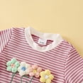 thumbnail image 6 of TOWED22 Baby Toddler Girl Summer Outfit Fruit Graphic Tee with Elastic Waist Shorts Play Clothes Red,12-18 M, 6 of 9