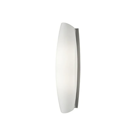 

Kuzco WS6116-BN LED Wall Sconce with Catenary Shaped White Opal Glass