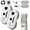 2 Pc, variant on Automatic Smart Window Cleaning Robot, Window Cleaner Robot Inside/Outside with 2800Pa Suction, Edge Detection & Anti-Drop Protection - Remote Control for Glass Mirror Washing (1 pc)