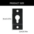 thumbnail image 5 of CIYISON Metal Speaker Hanging Brackets Quality Metal Construction Hanger Hook for Stable Wall Attachment and Neat Appearance, 5 of 6
