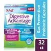 Digestive Enzyme and Probiotic Capsule- Digestive Advantage 32 Capsules, Survives 100x Better, Breaks down food, helps prevent gas