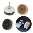 thumbnail image 2 of Milue 60mm Drill Powered Scrub Heavy Duty Cleaning Brush With Stiff Bristles Tools, 2 of 11