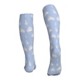 thumbnail image 2 of Bixox Cute Poodle Dog Print Compression Socks,Compression Socks Women & Men Circulation for Medical,Running,Athletic, 2 of 7