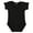 Black, variant on Baby Bodysuit BELLA CANVAS Dream Big Little One Funny Romper Newborn Baby Bodysuit Kids One-Piece Jumpsuits