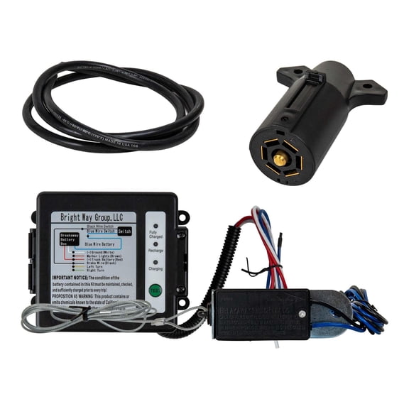 Trailer Electric Brake Wiring Kit, 16 Foot