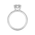 thumbnail image 3 of Kiva Jewelry 14K White Gold Plated 1.54 Ct Asscher Cut Moissanite Engagement Ring for Women - Perfect for Weddings and Anniversaries - Moissanite Jewelry Gift for Women's - Affordable Luxury, 3 of 7