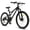 Black, variant on 26" Mountain Bike with 21-Speed, All-Terrain High-Carbon Steel Cycling Bike with Dual Disc Brakes and Ergonomic Seat for Men Women Adult, Red