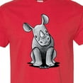 thumbnail image 4 of Inktastic Curious Rhinos T-Shirt, 4 of 5