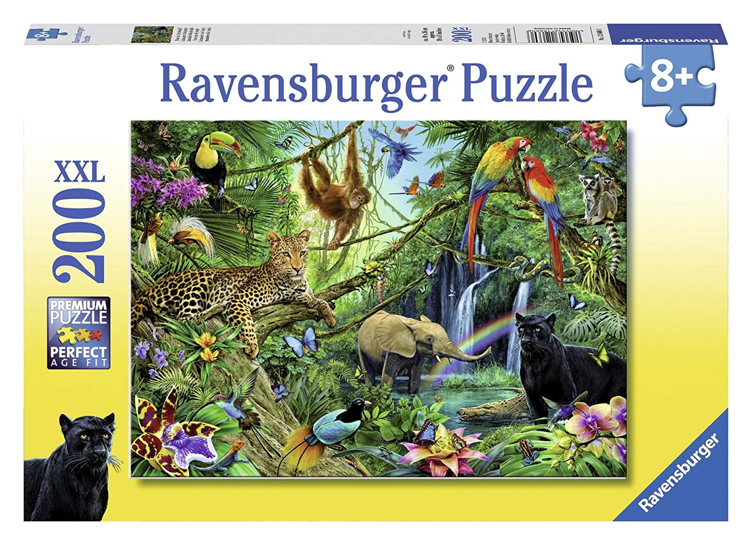 Ravensburger puzzle 100 XXL pieces Wild Jungle complete