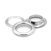 10 Pack Curtain Grommet, Inner Diameter (40mm) DIY Curtain Eyelet Rings Grommet Curtains Grommets kit for Door Curtains Tool Accessory (Silver)