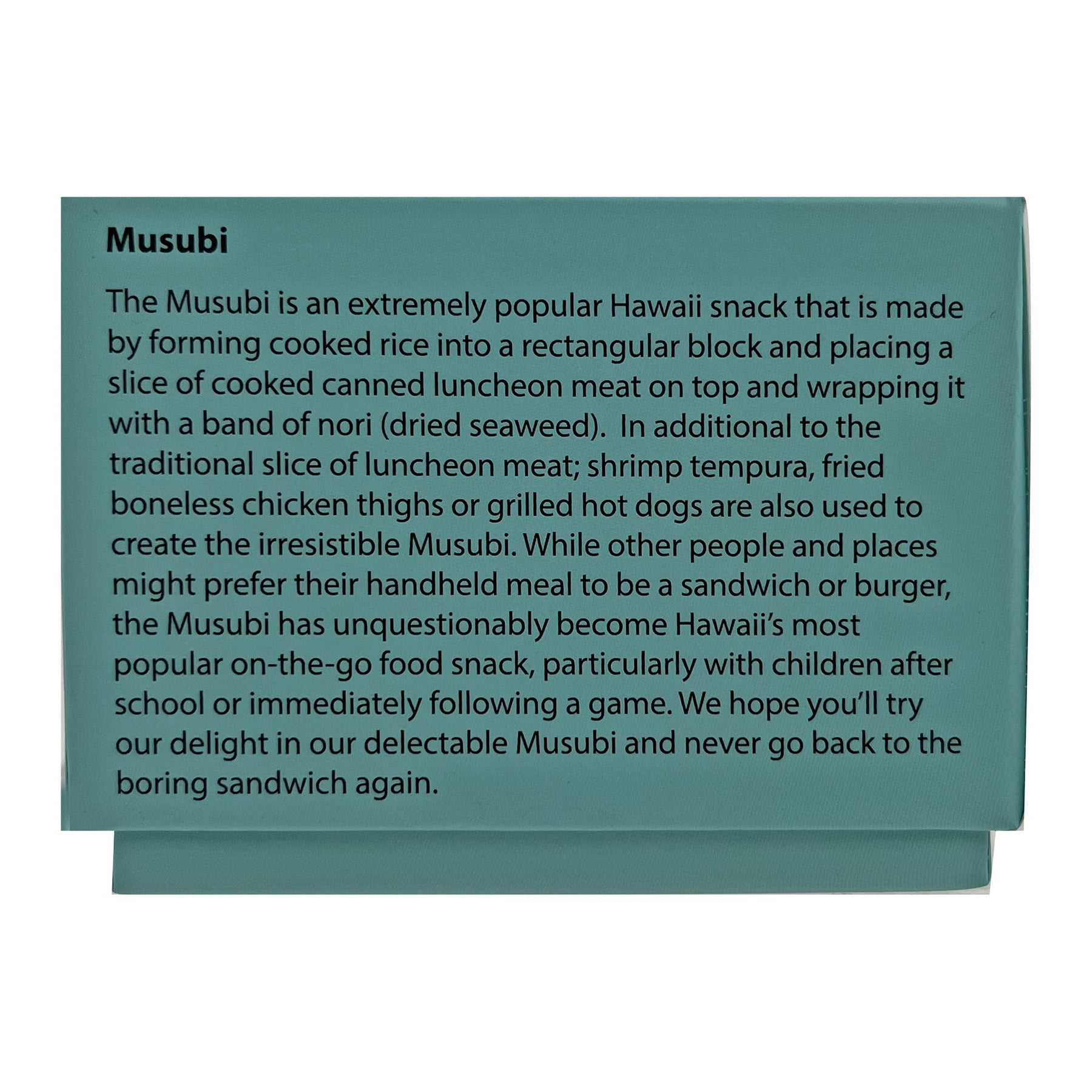 The Islander Group Wiki Wiki Musubi 20min Puzzle
