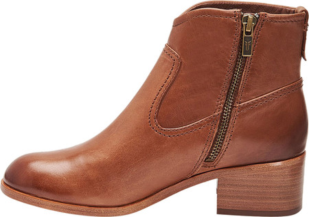 frye claire bootie cognac