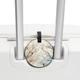 thumbnail image 3 of Tree Set of 2pcs PU Leather Round Suitcase Tags with Privacy Cover and Name ID Tag - Ideal for Travel Luggage, Handbags, Backpacks, School Bags, 3 of 6