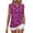 C-Hot Pink406, variant on DHFJKG Polo Shirts For Women Polka Dot Sleeveless Turndown Collar Loose Fit Stretchy Soft Golf Tennis Shirts Trendy Tops