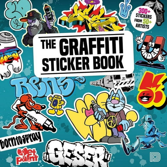 The Graffiti Sticker Book: 300  Stickers from 50  Artists, (Paperback)