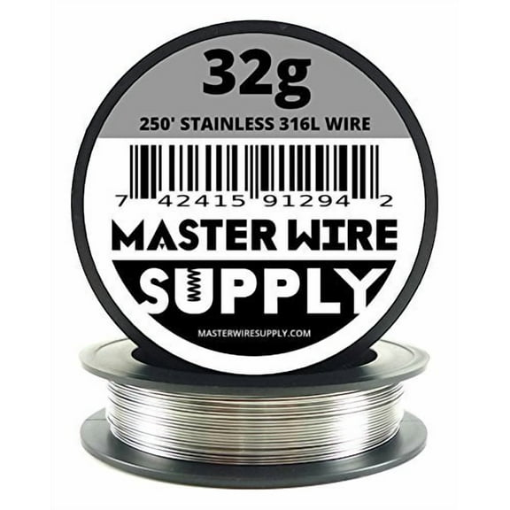 Stainless Steel 316L - 250' - 32 Gauge Wire