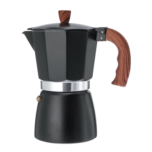 Abbracc Stovetop Espresso Maker Pot Coffee Brewer Pot Percolator 300ml