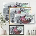 thumbnail image 4 of Designart 'Arabian Lady Driving A Car III' Modern Framed Canvas Wall Art Print, 4 of 5