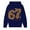 Navy, variant on Girls Hoodie 67 Hoodie Kids 67 Tshirt Bow Cheetah Leopard Hoodies Long Sleeve Pullover Tops Preppy Cute Sweatshirts Hoodies