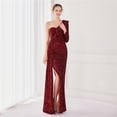 thumbnail image 1 of Vestido estilo hada para fiesta, vestido de noche, vestido sexy largo adelgazante para novia, 1 of 5