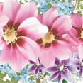 thumbnail image 2 of Bluebird Barn 15x15 Gold Ornate Wood Framed with Double Matting Museum Art Print Titled - Clematis IV, 2 of 4