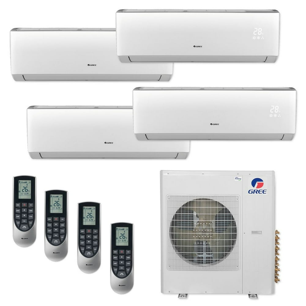 Gree MULTI42CLIV402 42,000 BTU Multi21+ QuadZone Wall Mount Mini