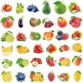 thumbnail image 4 of 100 Pcs Fruits and Vegetables Stickers, Aesthetic Stickers, Cute Stickers, Vinyl Stickers, Stickers for Water Bottles, Waterproof Stickers for Girls B, 4 of 4