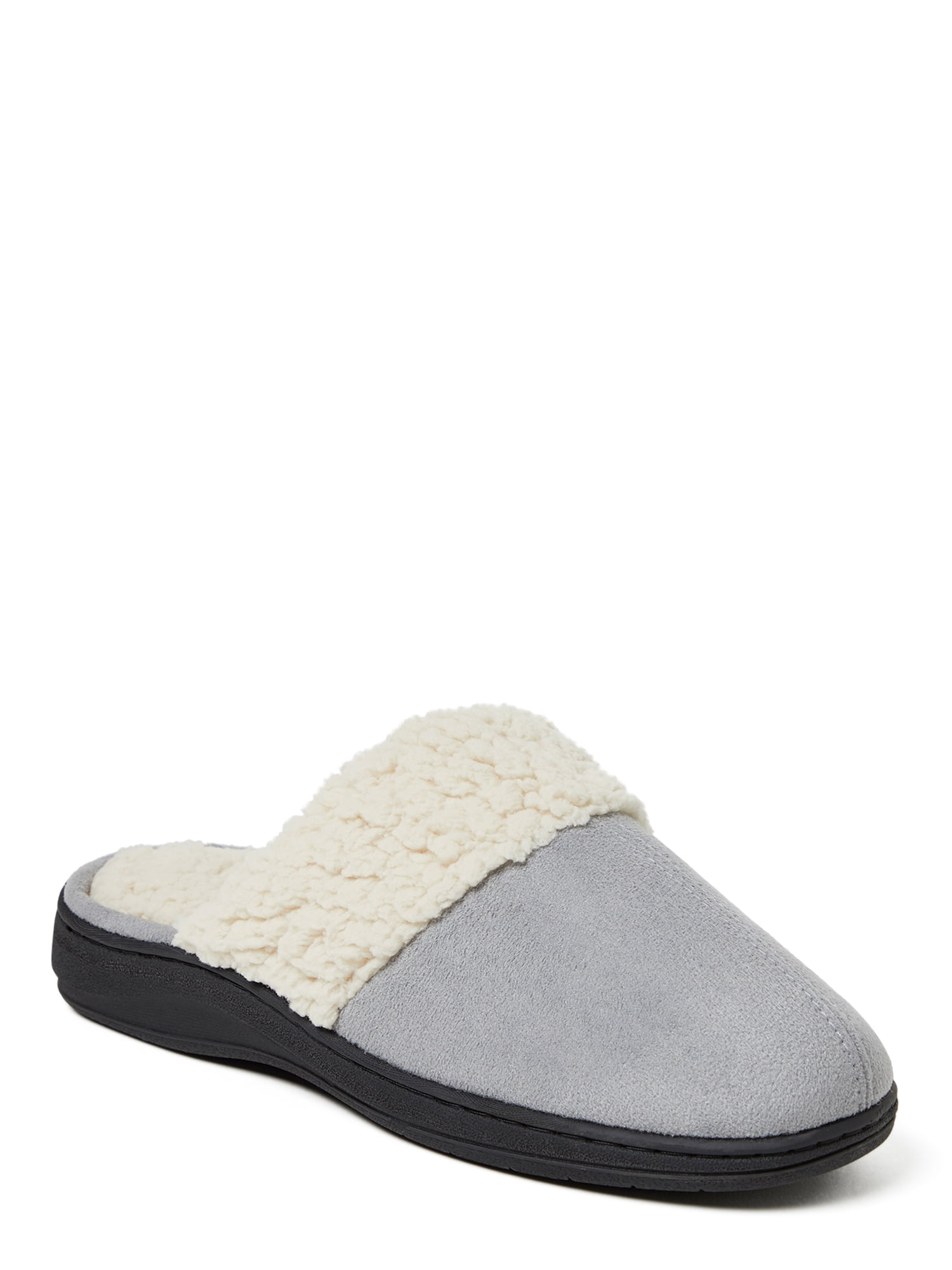 Dearfoams - DF by Dearfoams Isabel Microsuede Closed Toe Scuff slippers with Memory Foam (Women 