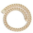 thumbnail image 3 of Cipaher Cuban Link Chain Golden Necklace for Men Hip Hop Jewelry Accessories, 3 of 5
