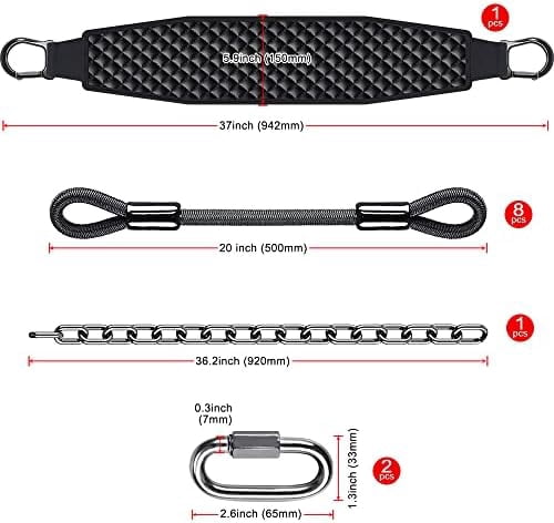 Heavy Duty Wall Mounted Doorway Pull Up Bar, Multifunctional Chin Up Bar, Portable Fitness Door Bar, Body Workout Home Gym System Pull Up Bands