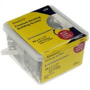 Symmetry Premium Decking Building Screws, Beige, 220pc