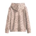 thumbnail image 4 of KPOPLK Girl's Graphic Hoodie for Kids Long Sleeve Sweatshirts Pullover Tops Light Pink,Size 6-7 Years, 4 of 5