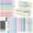 Cream, variant on Four Candies 39 PCS Aesthetic Supplies, 12 Pastel Highlighters, 5 Black Ink Gel Pens, 6 Mechanical Pencils Set 0.5 & 0.7mm for Stationary College Essentials (Blue)